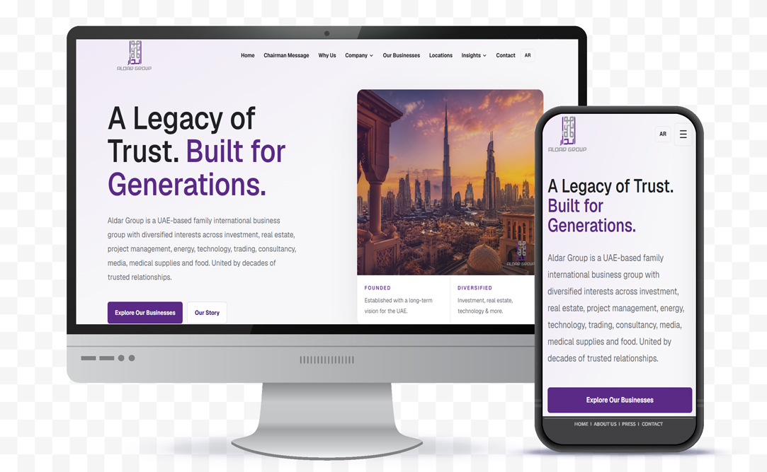 ALDAR Group Website